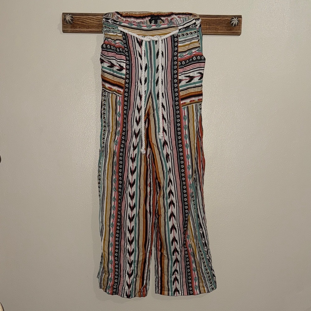 Derek Heart Multicolor Striped Wide Leg Pants